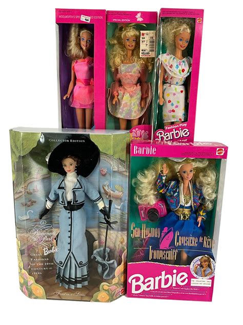 barbie dolls of the world collection value|barbie limited edition collection prices.